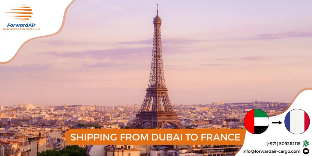 SHIPPING FROM DUBAI TO FRANCE - Forward Air Cargo Service and Clearance LLC