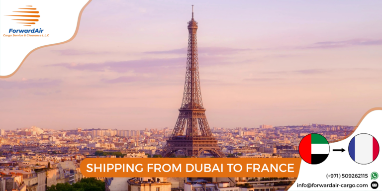 SHIPPING FROM DUBAI TO FRANCE