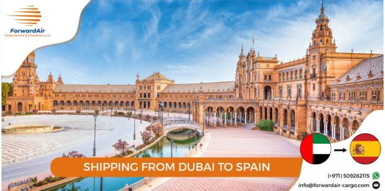 SHIPPING FROM DUBAI TO SPAIN
