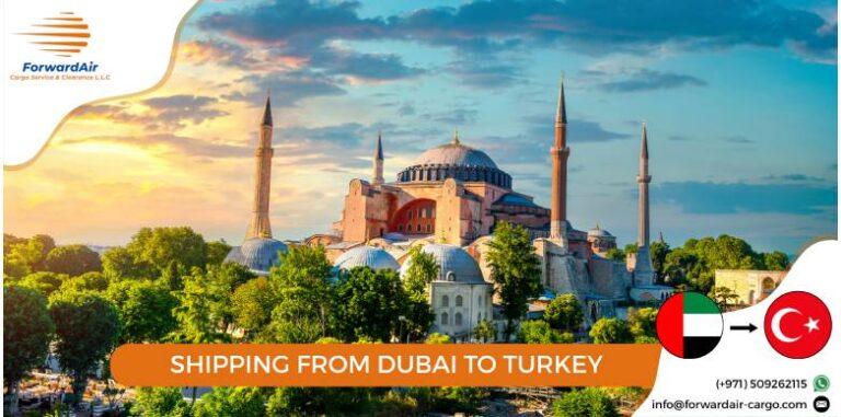 SHIPPING FROM DUBAI TO TURKEY