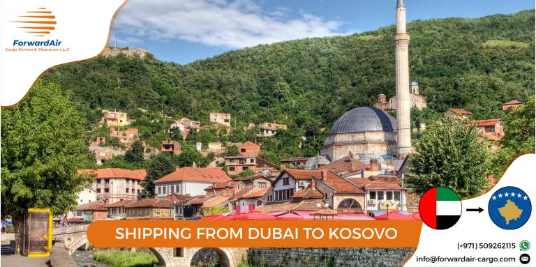 SHIPPING FROM DUBAI TO KOSOVO