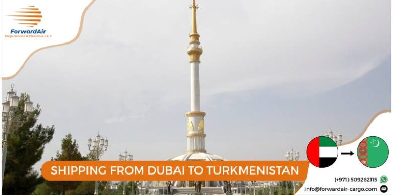 SHIPPING FROM DUBAI TO TURKMENISTAN