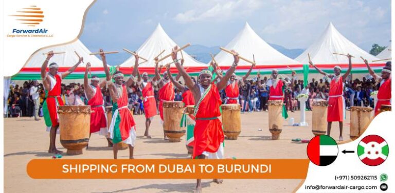 SHIPPING FROM DUBAI TO BURUNDI