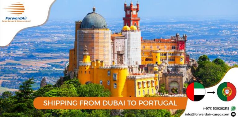 SHIPPING FROM DUBAI TO PORTUGAL