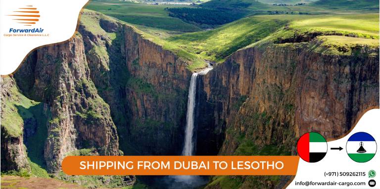SHIPPING FROM DUBAI TO LESOTHO