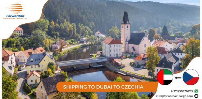 SHIPPING FROM DUBAI TO CZECHIA