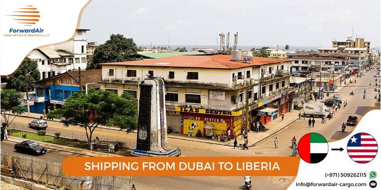 SHIPPING FROM DUBAI TO LIBERIA