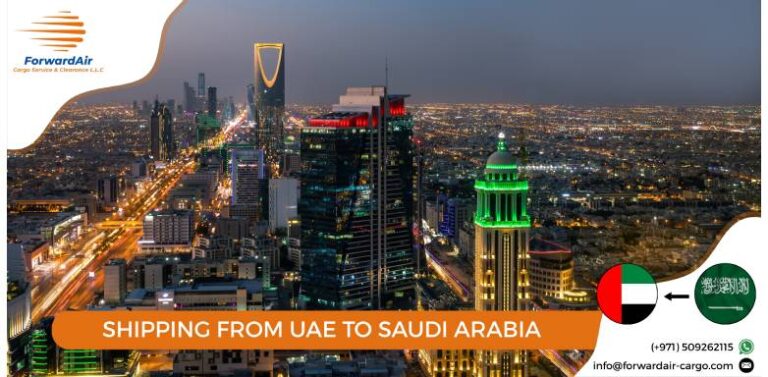 SHIPPING FROM DUBAI TO SAUDI ARABIA