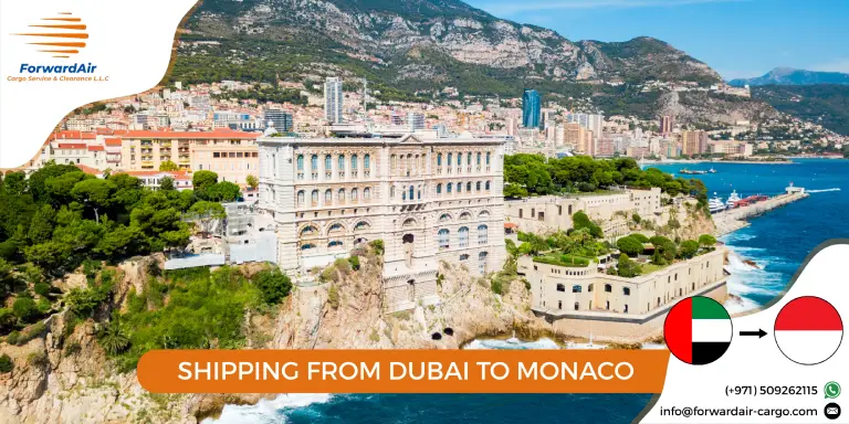 SHIPPING FROM DUBAI TO MONACO