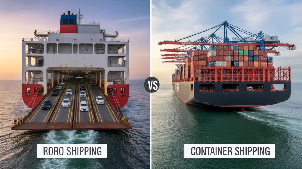 RORO vs Container Shipping: Which Is Better for Your Vehicle?