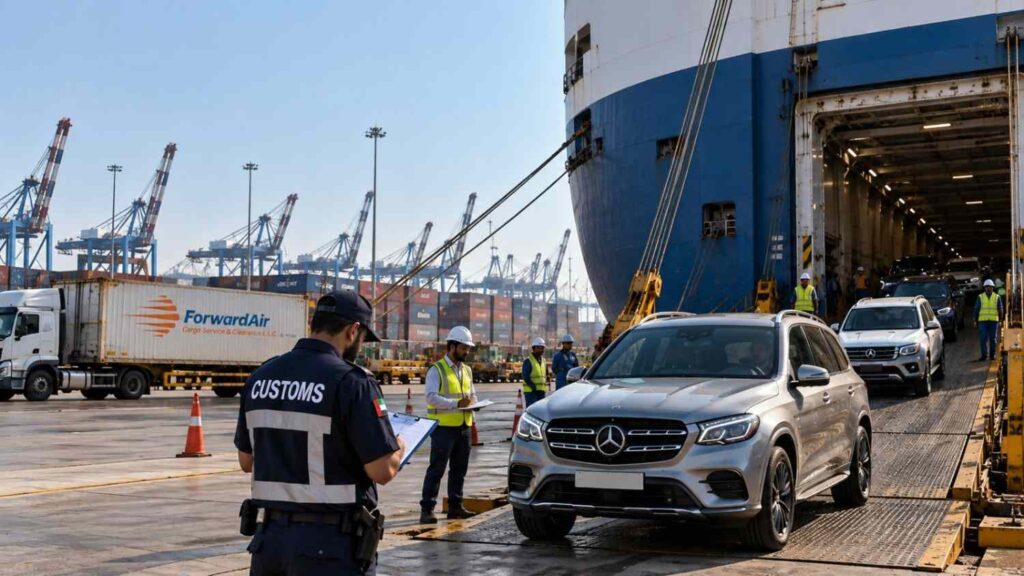 Car Shipping in Dubai